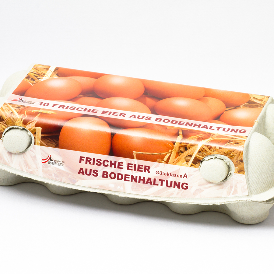 Eier im offenen 10er-Pack vom Kaudinghof